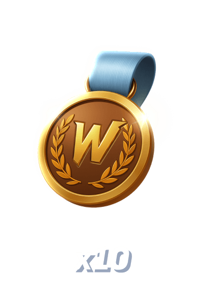 Win with x10 multiplier
